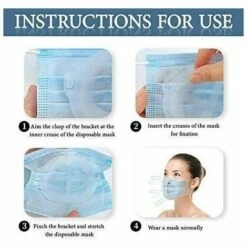 TANèTUE Lot De 5 Supports De Protection Pour Rouge à Lèvres, Coussinet Nasal Pour La Bouche Et Le Nez, Augmente L'espace De Respiration,Support De Masque 3D Pour Protéger Les Lèvres Rouge à Lèvres -Protection des voies respiratoires Soldes 67429661 5