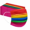 YOOUYIDA Tissus Mixte, Masque Arc-en-ciel Jetable Adulte Et Enfant Protection Parent-enfant à Trois Couches, Masque Jetable 50 Pcs (1 Jeu) 2 YOOUYIDA Tissus Mixte, Masque Arc-en-ciel Jetable Adulte Et Enfant Protection Parent-enfant à Trois Couches, Masque Jetable 50 Pcs (1 Jeu) -Protection des voies respiratoires Soldes 67467526 1