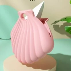 ILOVEMILAN 2pcs N95 Masque Shell Boîte De Rangement Étudiant Portable Stockage Silicone Sac À Poussière Finition Clip Masque Sac (Vert Foncé + Rose) -Protection des voies respiratoires Soldes 67501372 3