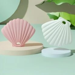 ILOVEMILAN 2pcs N95 Masque Shell Boîte De Rangement Étudiant Portable Stockage Silicone Sac À Poussière Finition Clip Masque Sac (Vert Foncé + Rose) -Protection des voies respiratoires Soldes 67501372 5