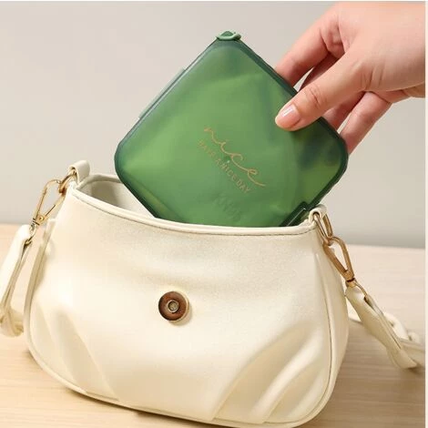 ILOVEMILAN 2 Pièces De Boîte De Rangement De Masque Carré Ménage Anti-poussière Bouche Et Masque De Nez Boîte De Rangement Clip De Sac Anti-salissure Portable Boîte De Rangement De Bagage à Main (marron + Vert Foncé) 7 ILOVEMILAN 2 Pièces De Boîte De Rangement De Masque Carré Ménage Anti-poussière Bouche Et Masque De Nez Boîte De Rangement Clip De Sac Anti-salissure Portable Boîte De Rangement De Bagage à Main (marron + Vert Foncé) – Image 5