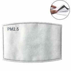 Devenirriche-Filtre à Charbon Actif PM2.5 Adulte, 5 Couches Filtrantes Protectrices Pour Inserts Respiratoires, 50 Pièces Pour Hommes Et Femmes (adultes) -Protection des voies respiratoires Soldes 67501553 4