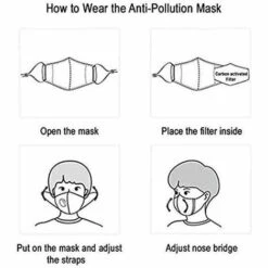 Devenirriche-Filtre à Charbon Actif PM2.5 Adulte, 5 Couches Filtrantes Protectrices Pour Inserts Respiratoires, 50 Pièces Pour Hommes Et Femmes (adultes) -Protection des voies respiratoires Soldes 67501553 5