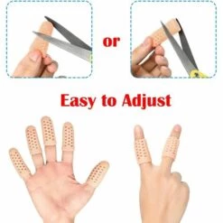 ILOVEMILAN Protège-doigts, Doigts En Gel, 14 Bandages Pour Les Mains/orteils, Nouveau Matériau Respirant, Protège-doigts En Silicone, Protection Des Doigts Contre Les Ampoules, Doigts Fissurés, Arthrite Des Doigts (nude) -Protection des voies respiratoires Soldes 67501865 3