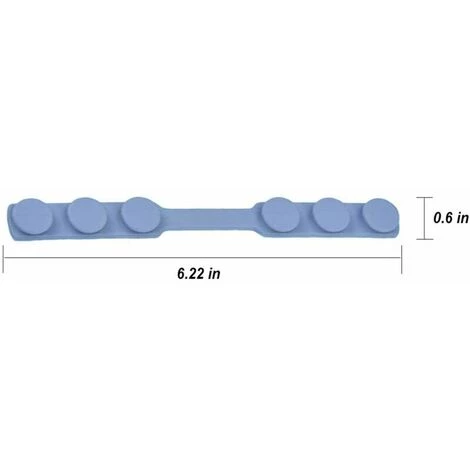 ECHOO 10 PièCes Anti-Serrage Masque Sangle Extender ,Masque Titulaire Crochet Oreille D'Extension De Masque Bande RéGable En Silicone Durable Pour PréVention Des Maux Oreilles Et Visage 7 ECHOO 10 PièCes Anti-Serrage Masque Sangle Extender ,Masque Titulaire Crochet Oreille D'Extension De Masque Bande RéGable En Silicone Durable Pour PréVention Des Maux Oreilles Et Visage – Image 5