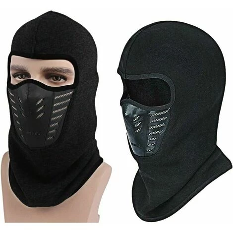 ECHOO Masque Anti-poussière, Unisexe Duveteux Mode Cagoule Coupe-vent Coupe-vent Vélo Cyclisme Accessoires De Moto Masque Facial Temps Froid Chapeau Cou Casque Sport De Plein Air Ski Paintball Casquette De Pêche, Noir 3 ECHOO Masque Anti-poussière, Unisexe Duveteux Mode Cagoule Coupe-vent Coupe-vent Vélo Cyclisme Accessoires De Moto Masque Facial Temps Froid Chapeau Cou Casque Sport De Plein Air Ski Paintball Casquette De Pêche, Noir