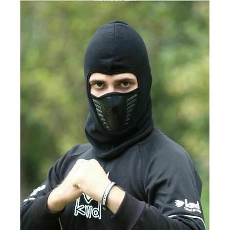 ECHOO Masque Anti-poussière, Unisexe Duveteux Mode Cagoule Coupe-vent Coupe-vent Vélo Cyclisme Accessoires De Moto Masque Facial Temps Froid Chapeau Cou Casque Sport De Plein Air Ski Paintball Casquette De Pêche, Noir 6 ECHOO Masque Anti-poussière, Unisexe Duveteux Mode Cagoule Coupe-vent Coupe-vent Vélo Cyclisme Accessoires De Moto Masque Facial Temps Froid Chapeau Cou Casque Sport De Plein Air Ski Paintball Casquette De Pêche, Noir – Image 4