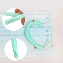 YOOUYIDA 5 Paires Oreille Protection Crochet, Protege Oreille Masque, Cache-oreilles Réutilisables En Silicone, Protections D'oreille Colorées, Protections De Crochet D'oreille Antidérapantes -Protection des voies respiratoires Soldes 67897545 4