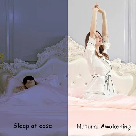 NAXUNNN Lot De 2 Masque De Nuit, Masque De Sommeil En Soie Ultra-Douce Masque Des Yeux Cache Yeux Pour Dormir Anti-lumière Avec Sangle élastique Réglable(Noir) 7 NAXUNNN Lot De 2 Masque De Nuit, Masque De Sommeil En Soie Ultra-Douce Masque Des Yeux Cache Yeux Pour Dormir Anti-lumière Avec Sangle élastique Réglable(Noir) – Image 5