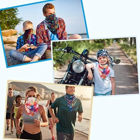 ABCRITAL Masque Facial Pare-soleil, Protège-nuque, Bandana, écran Facial -B1-4 5 ABCRITAL Masque Facial Pare-soleil, Protège-nuque, Bandana, écran Facial -B1-4 – Image 3