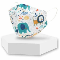 YIDOMDE Masque KF94, 50 Piššces Masques ImprimšŠ Filtrant , 4 Couches De Protection Respirant K