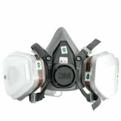 GRID COOL Peinture En Aérosol Masque Anti-poussière 6200 Masque à Gaz, Masque De Protection Soupape D'expiration Froide -Protection des voies respiratoires Soldes 68073120 4