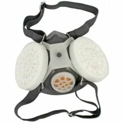 Cisea Masque Anti-poussière Demi-masque Anti-poussière De Meulage Industriel Protection Des Travaux Extérieurs Du Travail Du Bois