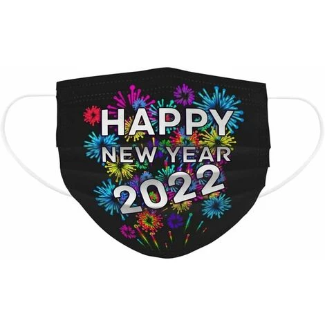 QERSTA 50 PCS Femmes Jetable 3 Couches Visage_Masque Non Tissé Anti-Poussière Respirant Avec Crochets D'oreille élastiques,Bonne Année 2022 Imprimé Bandeaux Pour Fille Protéger Contre La Poussière, 7 QERSTA 50 PCS Femmes Jetable 3 Couches Visage_Masque Non Tissé Anti-Poussière Respirant Avec Crochets D'oreille élastiques,Bonne Année 2022 Imprimé Bandeaux Pour Fille Protéger Contre La Poussière, – Image 5