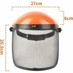 OYLDA Heavy Duty Mesh Face Shield Pour Tondeuse électrique Tondeuse Tronçonneuse Forestière Logging - Jaune -Protection des voies respiratoires Soldes 68139641 2