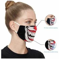 KAEJYIUT Masque Facial En Coton Réutilisable à La Mode Pour Hommes Et Femmes Lavable Et Respirant 9 KAEJYIUT Masque Facial En Coton Réutilisable à La Mode Pour Hommes Et Femmes Lavable Et Respirant -Protection des voies respiratoires Soldes 68156030 3