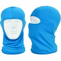 KAEJYIUT Lot De 3 Cagoules D'été En Tissu élastique Fin Et Respirant Pour Le Cyclisme Et Les Sports De Plein Air - Protection Contre Les UV Et La Poussière（Noir+bleu+gris） -Protection des voies respiratoires Soldes 68156209 3