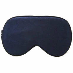 KAEJYIUT Masque De Sommeil, Masque De Nuit, Occultant Ultra-Douce Masque De Voyage Masque De Yeux Ergonomique Pour Dormir Avec Bouchons D'oreille Et Sangle Foncé（bleu）