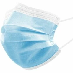 ILOVEMILAN Lot De 100 Masques Jetables Pour Adultes 4 Plis, Masque De Protection Respirant Jetable, Masque De Moto Respirant, Couverture Anti-smog.