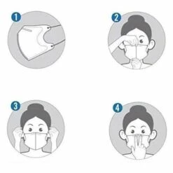 YOOUYIDA Masques Jetables 3 Couches 50pk 50pk -Protection des voies respiratoires Soldes 68297353 3