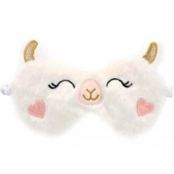 Cisea Masque De Sommeil Dames Masque En Peluche Dessin Animé Ombrelle Parasol Ombre à Paupières Enfants Adultes En Peluche