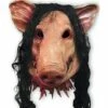 YIDOMDE Halloween Latex Masque Tête De Cochon Avec Cheveux Masque Animaux Porc Horreur Effrayant Accessoire Costume Déguisement Halloween Mascarade Carnaval Cosplay Fête Masque De Déguisement -Protection des voies respiratoires Soldes 68684735 1