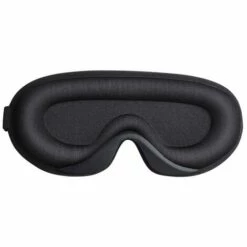 Cisea Masque De Sommeil 3D Femmes Et Hommes, Masque Pour Les Yeux En Soie Glacée Respirante, Masque De Nuit Pour Voyage / Sieste / Sommeil (noir-1)