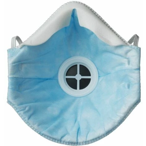 Masque Respiratoire Coque Avec Valve Sup Air FFP2 D SL (boîte De 10 Masques) Blanc Unique - Blanc 4 Masque Respiratoire Coque Avec Valve Sup Air FFP2 D SL (boîte De 10 Masques) Blanc Unique - Blanc – Image 2