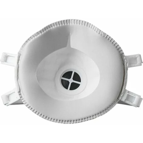 Masque Respiratoire Coque Avec Valve Sup Air FFP3 NR SL (lot De 5 Masques) Blanc Unique - Blanc 5 Masque Respiratoire Coque Avec Valve Sup Air FFP3 NR SL (lot De 5 Masques) Blanc Unique - Blanc – Image 3